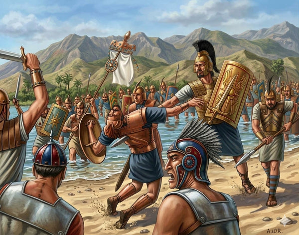 Volume 2 Illustrations from Treasures from the Book of Mormon workbook