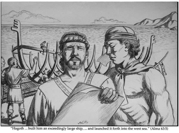 Volume 3 Illustrations from Treasures from the Book of Mormon workbook