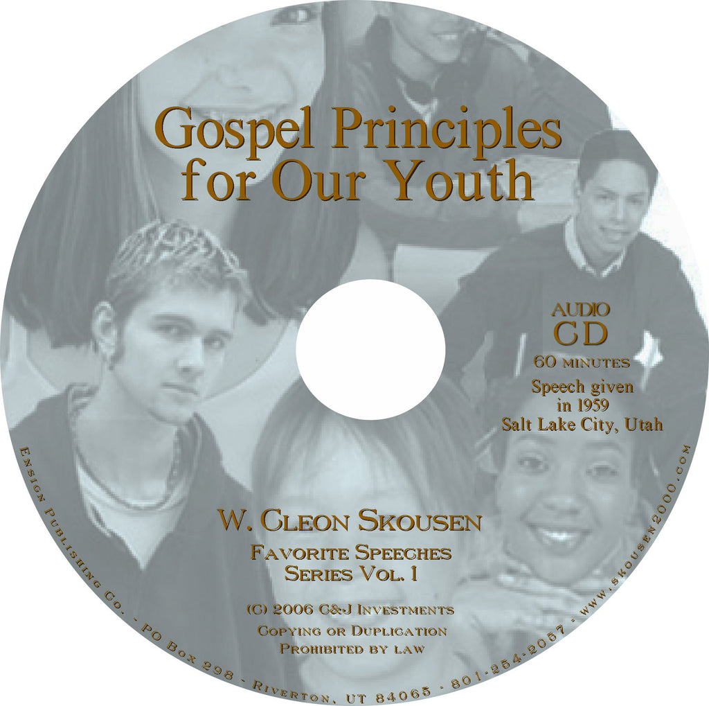 Gospel Principles for Our Youth Speech