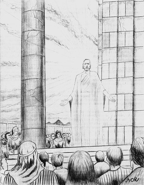 Volume 4 Illustrations from Treasures from the Book of Mormon workbook